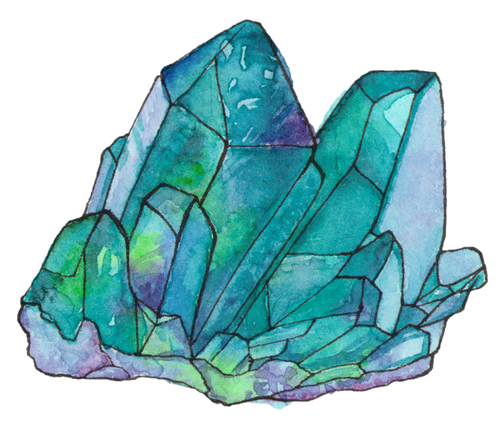 dessin-fluorite